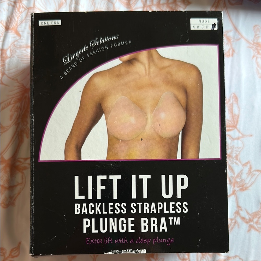 Lingerie Solutions Nude Backless Strapless Plunge Bra